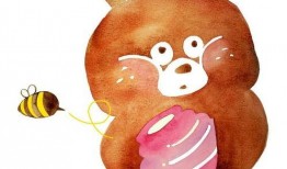 吃瓜小熊丁真,吃瓜小熊的美食之旅