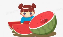 小孩吃瓜素材,小宝贝欢乐吃瓜记