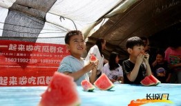 夏日活动吃瓜比赛图片,吃瓜大赛欢乐瞬间回顾