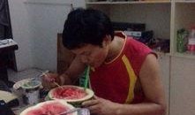 吸管吃瓜,轻松吃瓜新体验